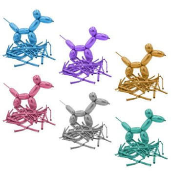 CROM KARIŞIK RENK SOSİS BALON 100 LÜ CROM KARIŞIK RENK SOSİS BALON 100 LÜ