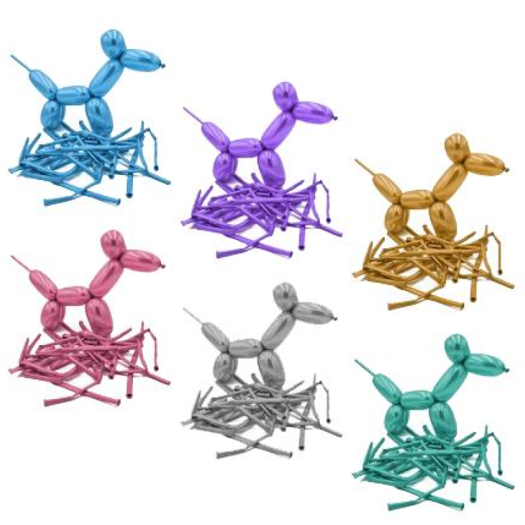 CROM KARIŞIK RENK SOSİS BALON 100 LÜ CROM KARIŞIK RENK SOSİS BALON 100 LÜ