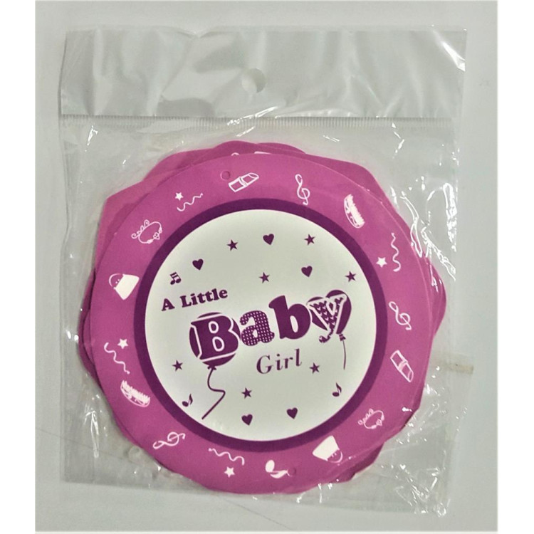 BABY PEMBE ROZET KÜÇÜK TAVAN SÜS