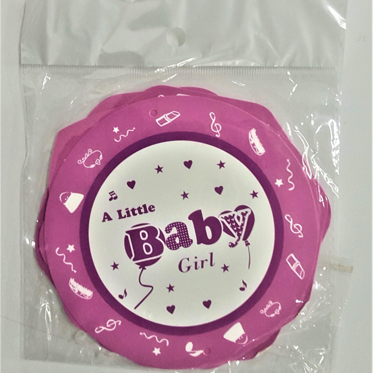 BABY PEMBE ROZET KÜÇÜK TAVAN SÜS