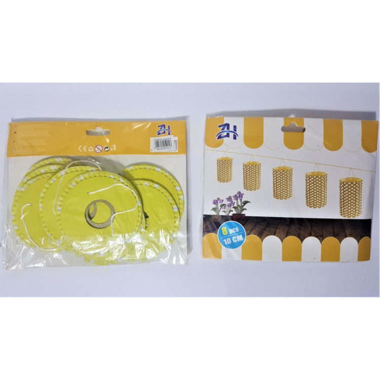 KÜÇÜK BOY PÜSKÜLLÜ FENER AKARDİYON 8 Lİ SARI