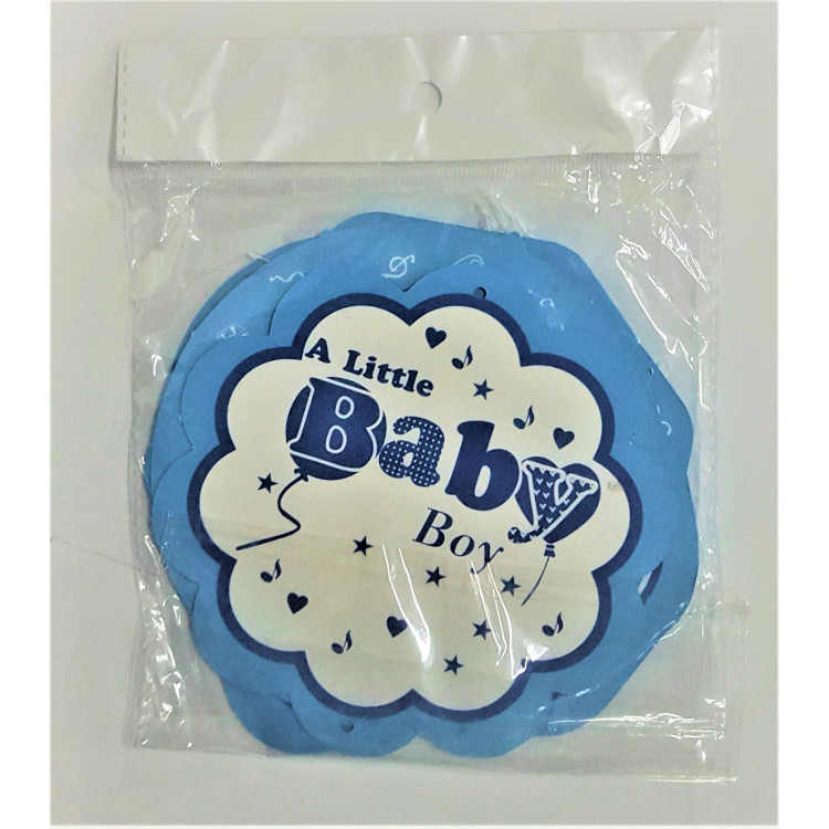 BABY MAVİ ROZET KÜÇÜK TAVAN SÜS