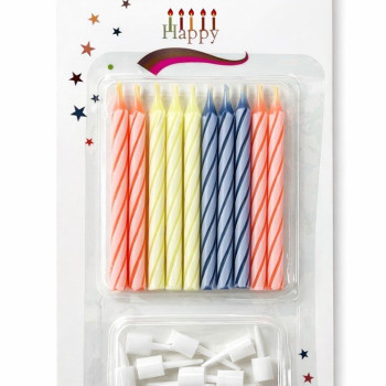 10 LU RENKLİ SÖNMEYEN PASTA MUMU 10 LU RENKLİ SÖNMEYEN PASTA MUMU