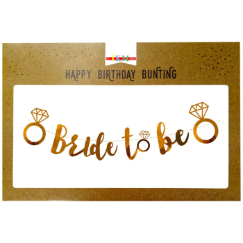 BANNER EL YAZILI BRİDE TO BE ROSEGOLD BANNER EL YAZILI BRİDE TO BE ROSEGOLD