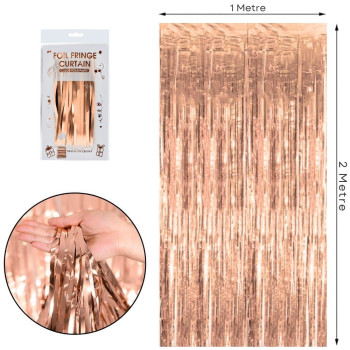 İTHAL METALİZE ROSEGOLD ARKA PLAN PERDESİ 2*1m İTHAL METALİZE ROSEGOLD ARKA PLAN PERDESİ 2*1m