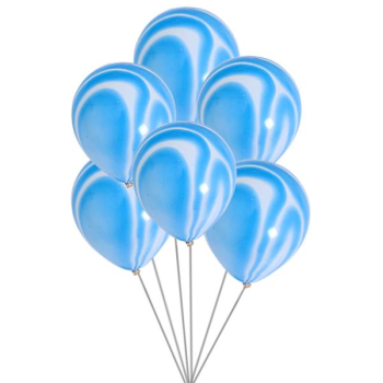 MERMER MAVİ LATEKS BALON 100 Lİ MERMER MAVİ LATEKS BALON 100 Lİ