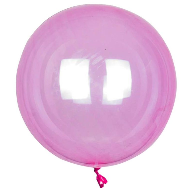 36 İNÇ ŞEFFAF PEMBE BOBO BALON 36 İNÇ ŞEFFAF PEMBE BOBO BALON