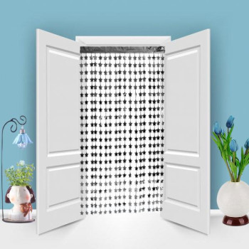 METALİZE YILDIZ GÜMÜŞ KAPI PERDESİ 2*1m METALİZE YILDIZ GÜMÜŞ KAPI PERDESİ 2*1m