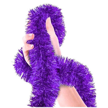 2 MT METALİZE MOR SİM SÜS 6,5cm 2 MT METALİZE MOR SİM SÜS 6,5cm