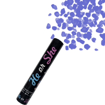 30 CM CİNSİYET MAVİ KONFETİ 30 CM CİNSİYET MAVİ KONFETİ