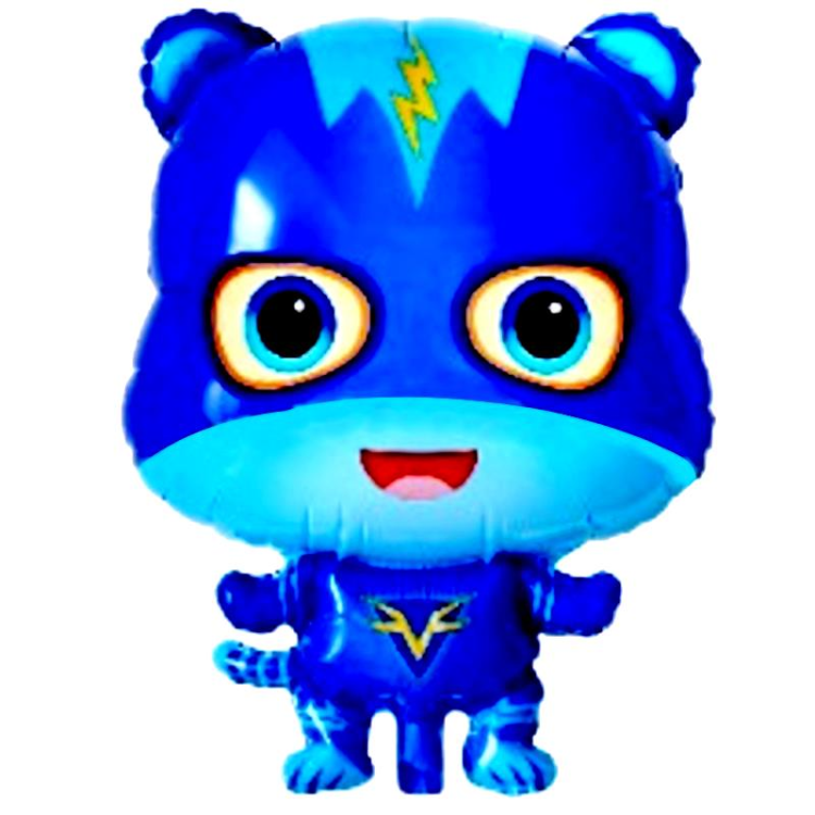 KEDİ ÇOCUK MAVİ FOLYO BALON