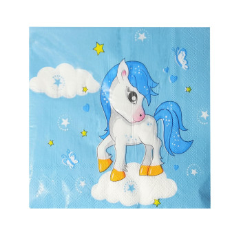 20 Lİ UNİCORN MAVİ PEÇETE 20 Lİ UNİCORN MAVİ PEÇETE