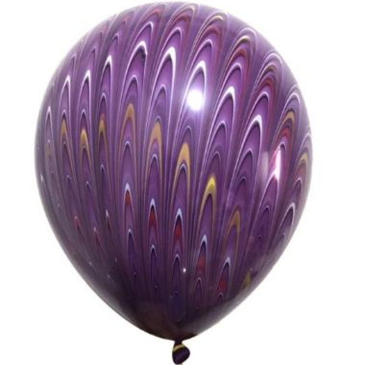 TAVUS KUŞU MOR LATEKS BALON TAVUS KUŞU MOR LATEKS BALON