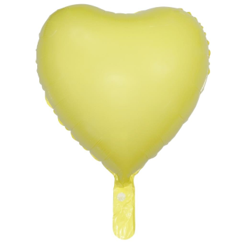 18 İNC KALP MAKARON SARI FOLYO BALON 18 İNC KALP MAKARON SARI FOLYO BALON