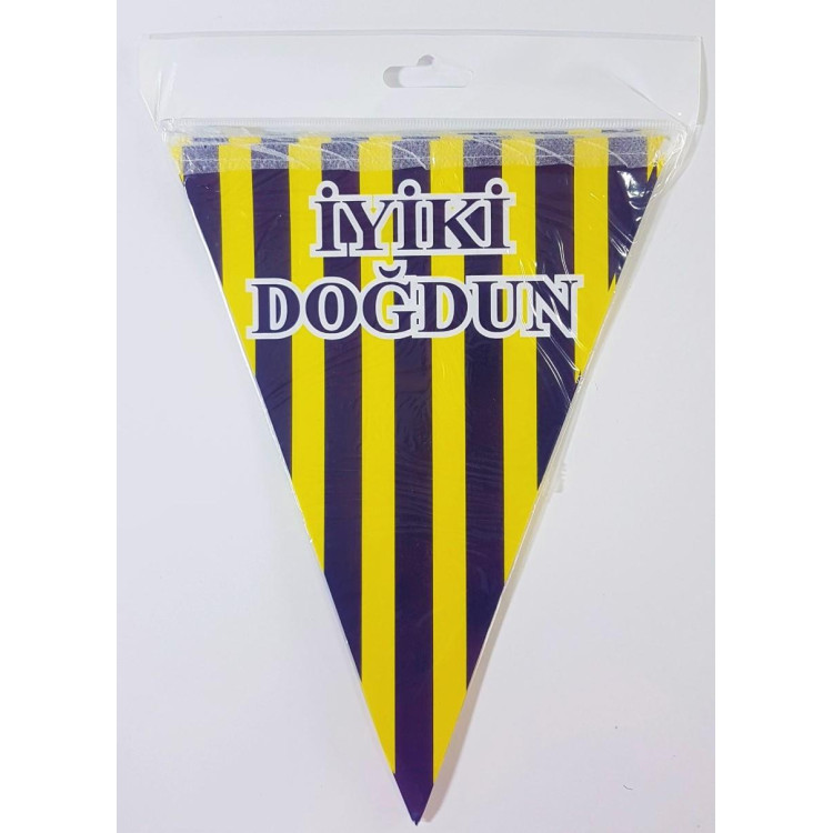 TARAFTAR S-L İYİKİ DOĞDUN ÜÇGEN FLAMA