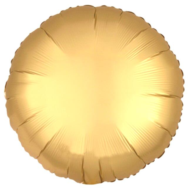 18 İNC YUVARLAK GOLD RENK FOLYO BALON