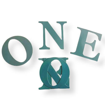 ONE MAVİ BALON KUTUSU HARFİ ONE MAVİ BALON KUTUSU HARFİ