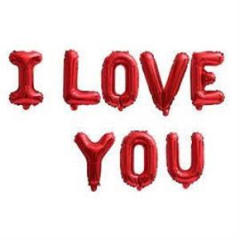I LOVE YOU KIRMIZI SET BALON I LOVE YOU KIRMIZI SET BALON