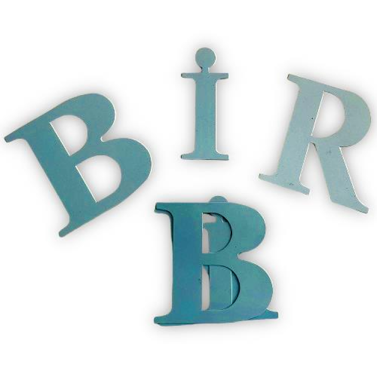 BİR MAVİ BALON KUTUSU HARFİ