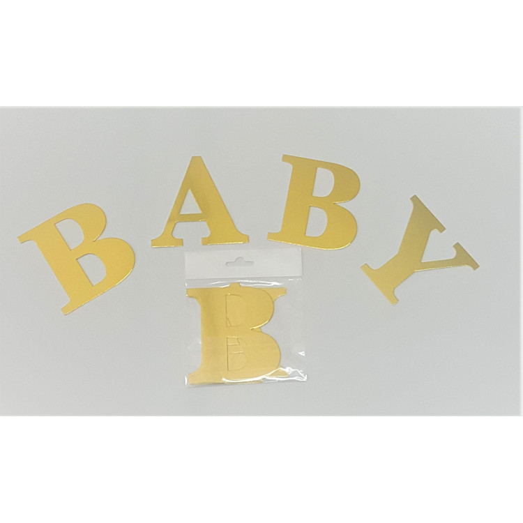 GOLD BALON KUTUSU HARFİ