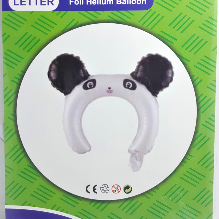 PANDA TAÇ FOLYO BALON PANDA TAÇ FOLYO BALON