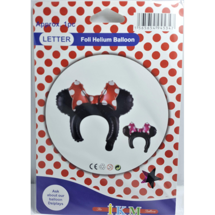 MİNNİE MOUSE TAÇ FOLYO BALON