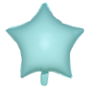18 İNC YILDIZ MAKARON TURKUAZ FOLYO BALON