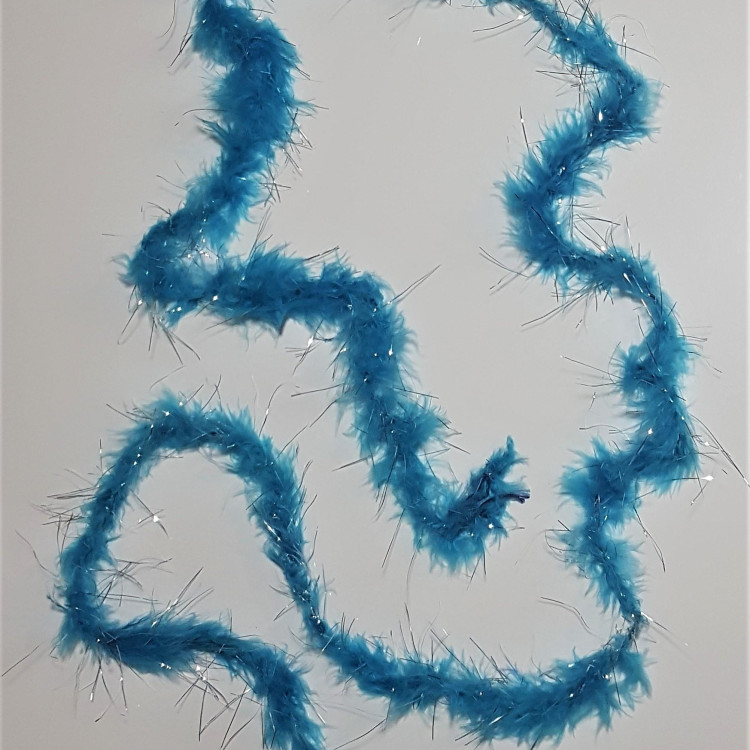 2 MT KEDİ KUYRUĞU MAVİ TÜY 5 CM