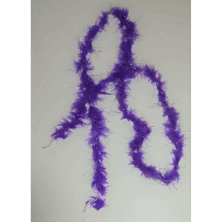 2 MT KEDİ KUYRUĞU MOR TÜY 5 CM