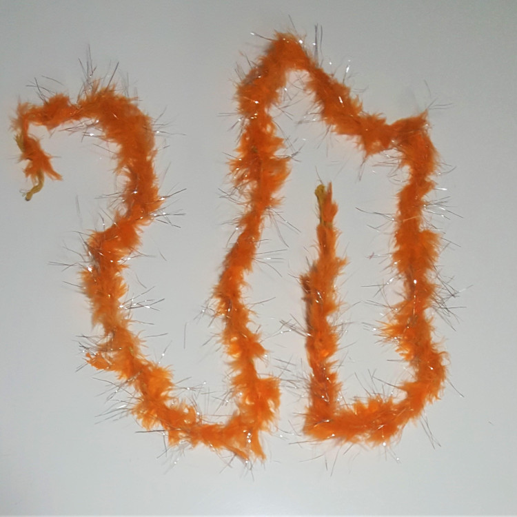 2 MT KEDİ KUYRUĞU TURUNCU TÜY 5 CM