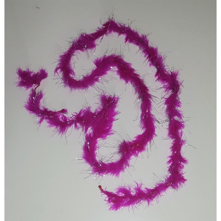2 MT KEDİ KUYRUĞU FUŞYA TÜY 5 CM