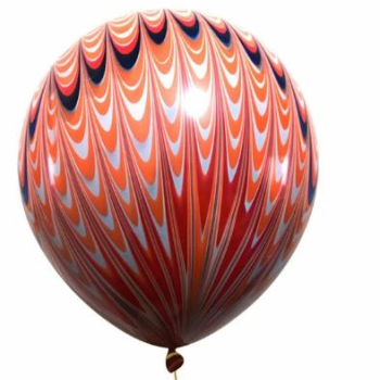 TAVUS KUŞU TURUNCU LATEKS BALON TAVUS KUŞU TURUNCU LATEKS BALON