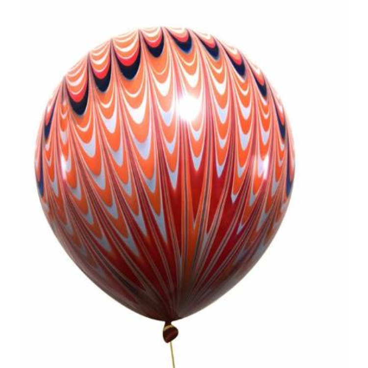 TAVUS KUŞU TURUNCU LATEKS BALON TAVUS KUŞU TURUNCU LATEKS BALON