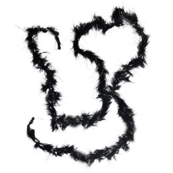 2 MT KEDİ KUYRUĞU SİYAH TÜY 5 CM 2 MT KEDİ KUYRUĞU SİYAH TÜY 5 CM