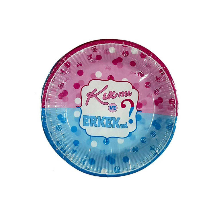 8 Lİ KIZ MI ERKEK Mİ TABAK