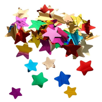 METALİZE BALON İÇİ YILDIZ RENKLİ PUL METALİZE BALON İÇİ YILDIZ RENKLİ PUL