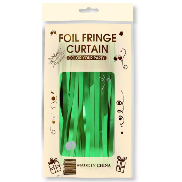 İTHAL METALİZE YEŞİL MASA ETEĞİ 70*300cm