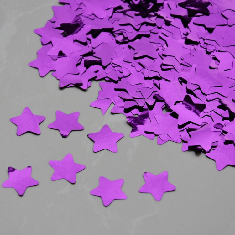 METALİZE BALON İÇİ YILDIZ MOR PUL METALİZE BALON İÇİ YILDIZ MOR PUL