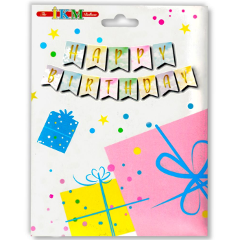 KÜÇÜK BANNER VARAKLI MAKARON RENKLİ GOLD HAPPY BİRTHDAY UZAR YAZI KÜÇÜK BANNER VARAKLI MAKARON RENKLİ GOLD HAPPY BİRTHDAY UZAR YAZI