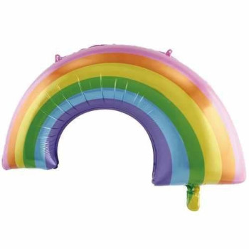 RENKLİ GÖKKUŞAĞI FOLYO BALON 82*53,5 RENKLİ GÖKKUŞAĞI FOLYO BALON 82*53,5