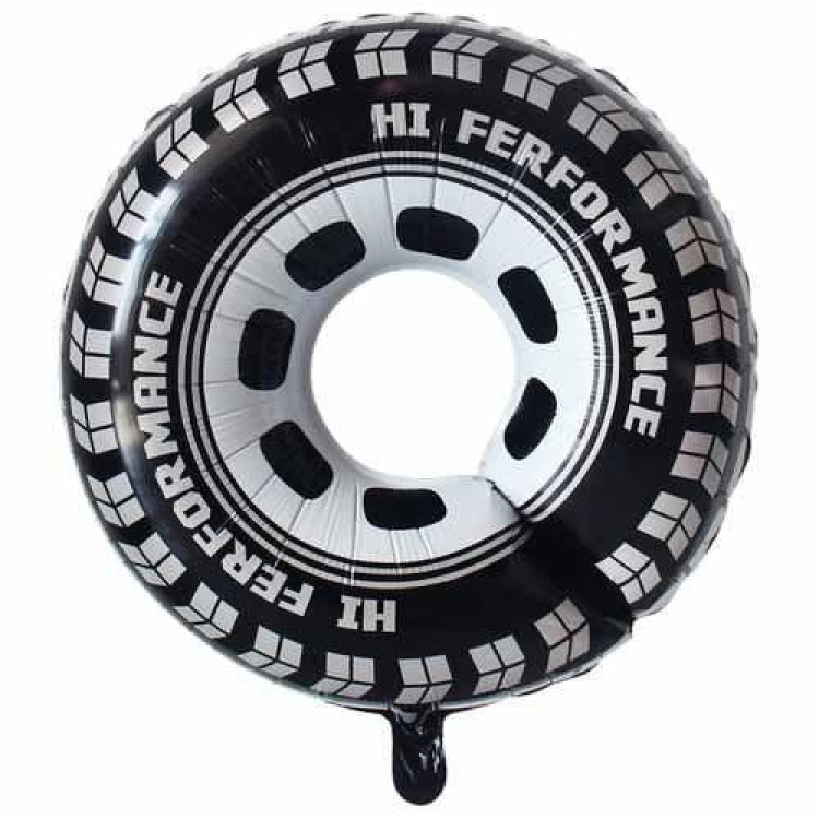 YARIŞ ARABASI LASTİĞİ ORTASI BOŞ FOLYO BALON 92*58,5