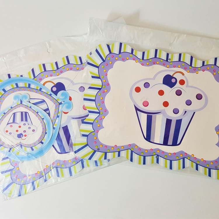 PASTALI MAVİ ROZET BÜYÜK TAVAN SÜS