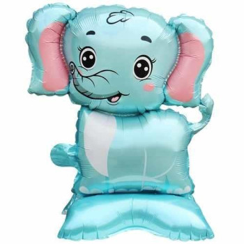 AYAKLI FİL FOLYO BALON 41*55 AYAKLI FİL FOLYO BALON 41*55