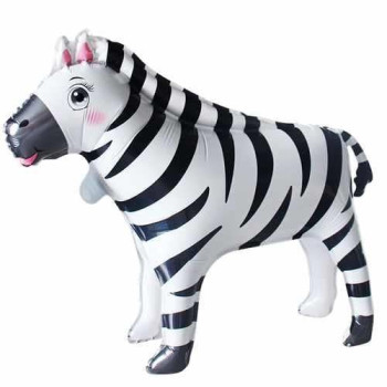 3D AYAKLI ZEBRA FOLYO BALON 63*52 3D AYAKLI ZEBRA FOLYO BALON 63*52