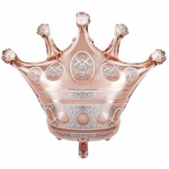 KRAL TAÇ ROSEGOLD FOLYO BALON 73*69 KRAL TAÇ ROSEGOLD FOLYO BALON 73*69