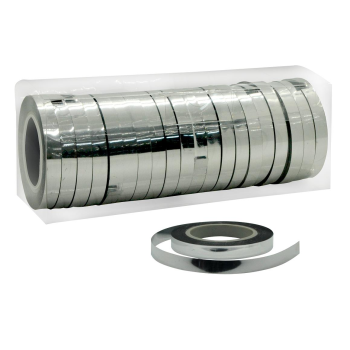 25 MT METALİZE GÜMÜŞ RAFYA 20 Lİ 25 MT METALİZE GÜMÜŞ RAFYA 20 Lİ