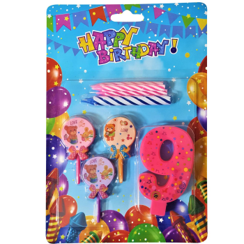 AYICIKLI PEMBE 9 RAKAM MUM AYICIKLI PEMBE 9 RAKAM MUM