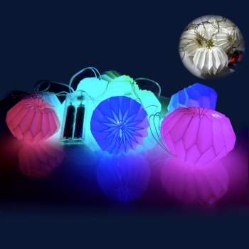 2MT 2 PİLLİ SARKIT BEYAZ YUVARLAK RGB LED KAĞIT SÜS 2MT 2 PİLLİ SARKIT BEYAZ YUVARLAK RGB LED KAĞIT SÜS