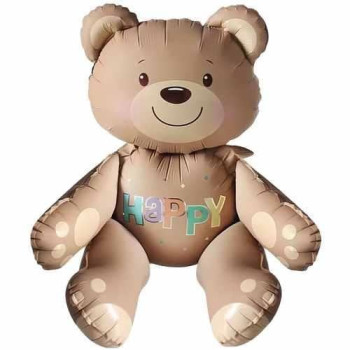 OTURAN AYI KARAMEL FOLYO BALON 77*70 OTURAN AYI KARAMEL FOLYO BALON 77*70