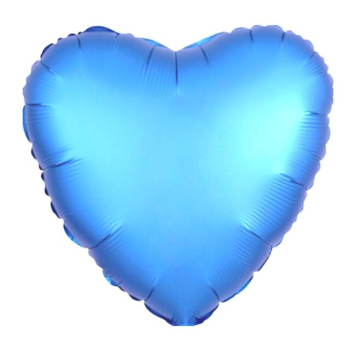 24 İNC KALP MAVİ RENK FOLYO BALON 24 İNC KALP MAVİ RENK FOLYO BALON